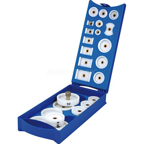 Delrin Dies 24 Piece Round And Square & large watches for Case Closers