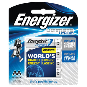 L91BP4T Lithium AA Ultimate Energizer 4 pack