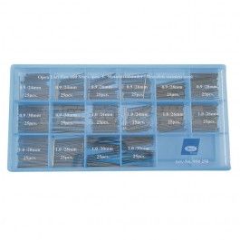 Open End Pins Stainless Steel x 400 assorted